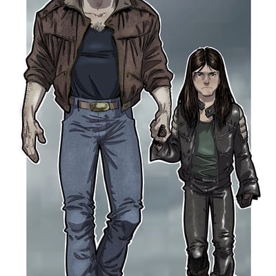 Logan and x-23 