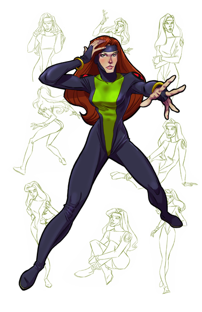 NEW Jean Grey print