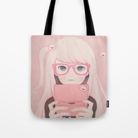 Gamegirl girl Tote Bag - Thumbnail 2