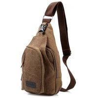 5L Leisure Canvas Sports Sling Bag - Thumbnail 4