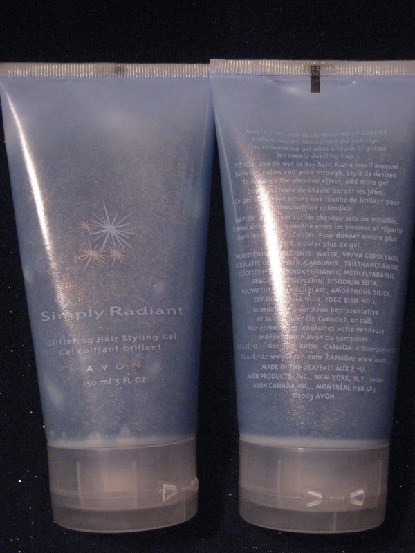 Simply Radiant Glittering Hair Gel