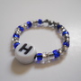 Letter H Bead Ring  - Thumbnail 1