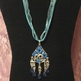Blue Drop Necklace Set - Thumbnail 1