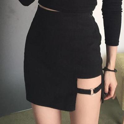 Sexy belted skirt - Thumbnail 4