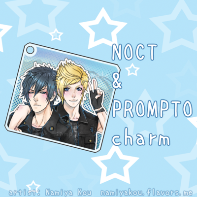 Ffxv noct & prompto charm