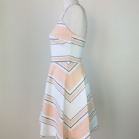 ELIZABETH AND JAMES "Magdalena" Striped Cady Dress - Thumbnail 1