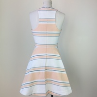 ELIZABETH AND JAMES "Magdalena" Striped Cady Dress - Thumbnail 2