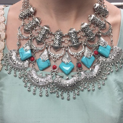 Poseidon statement necklace 