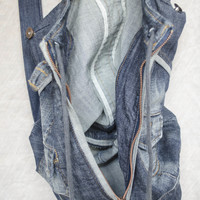 Eco-friendly jeans Backpack - Thumbnail 2
