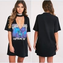 Destiny T-Shirt Dress - Thumbnail 2