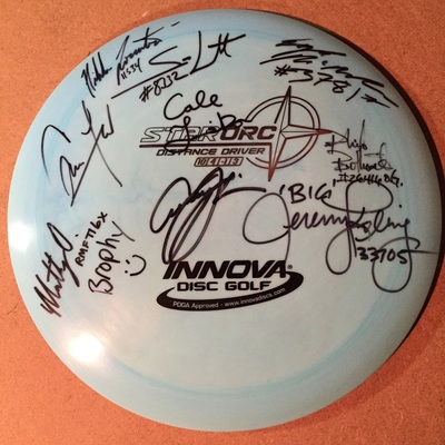 Star orc - autographed disc