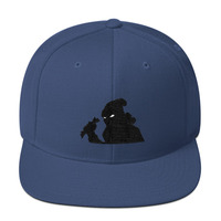 The Hussla Wool Blend Snapback - Thumbnail 9