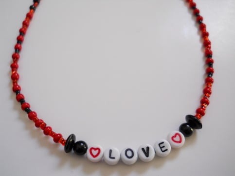 Love Bead Necklace
