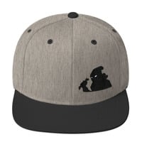 The Hussla #1.2 Wool Blend Snapback - Thumbnail 12