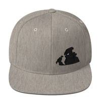 The Hussla #1.2 Wool Blend Snapback - Thumbnail 13
