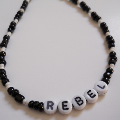 Rebel bead necklace