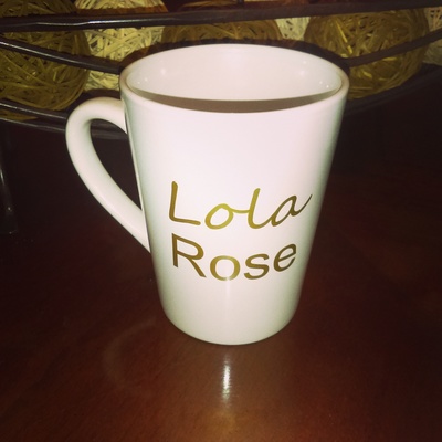 Custom name mug