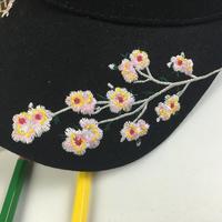 Floral Embroidery Cap - Thumbnail 2