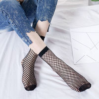 Babydoll Fishnet Socks - Thumbnail 3