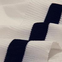 Knitted Tank Top (Black/White) - Thumbnail 2