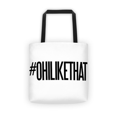 #OhiLikeThat logo Tote bag