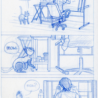 Frankie Comics Original Art - "Call n' Return" Page 01 - Thumbnail 1