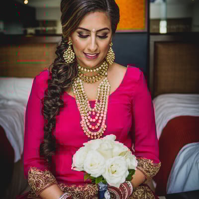 2-tier bouquet pendant