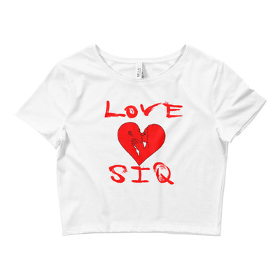  love siq women’s crop tee