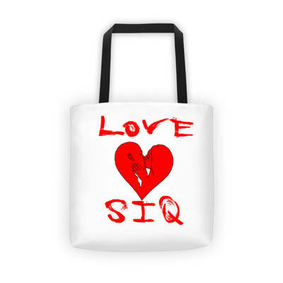 Love siq tote bag