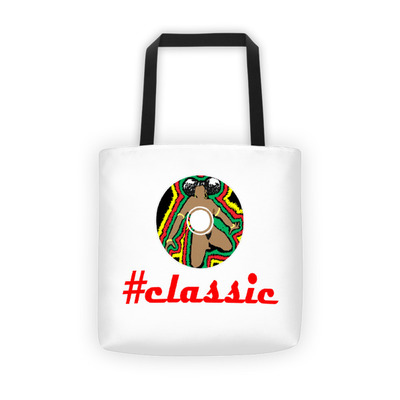 Cadillac music tote bag