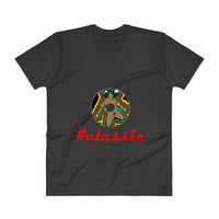 Cadillac Music V-Neck T-Shirt - Thumbnail 1