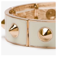 Gold / Cream Spike Bracelet - Thumbnail 1