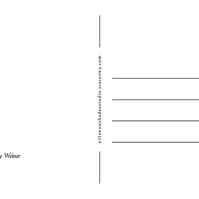 Exclamation postcard set