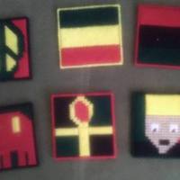 African Coaster Set  - Thumbnail 1