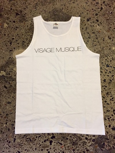 VISAGE MUSIQUE TANK TOP - WHITE
