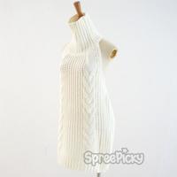 [FreeShipping] Virgin Killer Sweater Dress SP178781 - Thumbnail 4