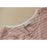 Loose Plaid Sundress - Thumbnail 3