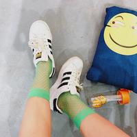 Chic Candy Color Fishnet Socks - Thumbnail 2