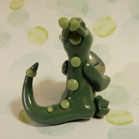 Green Stone Dragon - Thumbnail 1