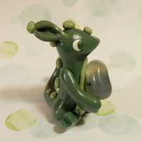 Green Stone Dragon - Thumbnail 3