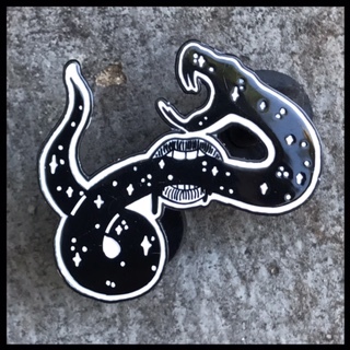 Snake Mouth Enamel Pin 129