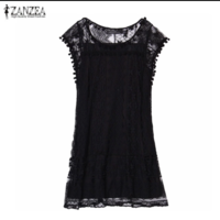 Beautiful  Crochet Dress  - Thumbnail 3