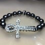 Hematite Ankh Bracelet (Women)  - Thumbnail 3