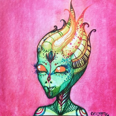 Alien babes (set of 2)