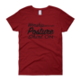 Women's short sleeve Worship Posture t-shirt-7