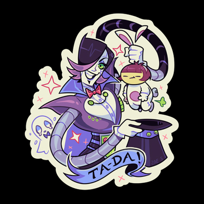 Magician mettaton sticker