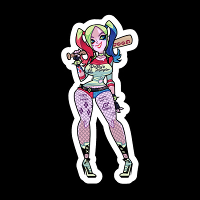 Suicide squad harley quinn sticker