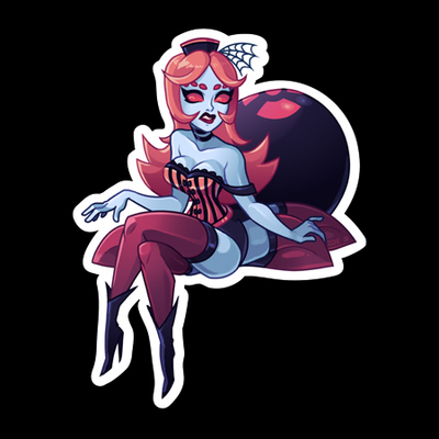 Wilma Spider Sticker