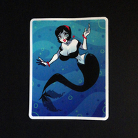 Lucy the Mermaid Sticker - Thumbnail 2