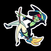 Witch Sticker(s) - Thumbnail 4